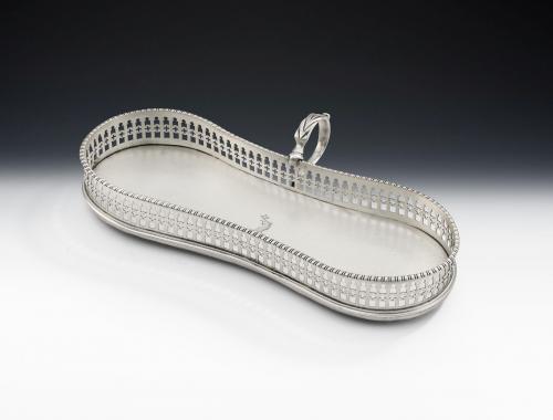 George III Snuffer Tray made in London in 1774 by Robert Hennell