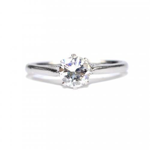Diamond Solitaire Ring c.1950