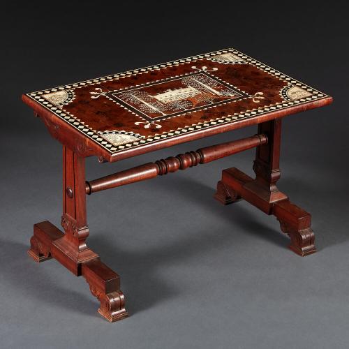 A 19th Century Anglo Indian Inlaid Low Table