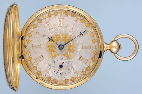 Gold Hunting Cased Chronometer
