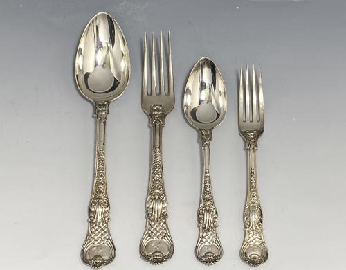 Paul Storr Coburg silver cutlery flatware 1813