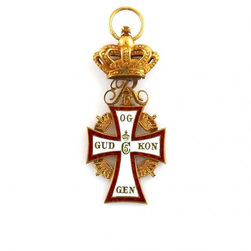 Denmark - Order of Dannebrog, 1890