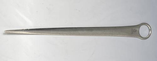 Georgian silver skewer letter opener Wallis and Hayne 1809