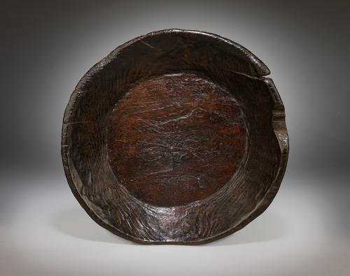 Early Primitive Dug Out Bowl 