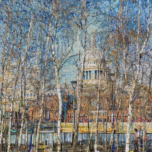 Art in Heaven – St. Paul’s Cathedral  by  Amanda Page (b.1957)