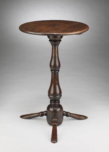 Unusual Vernacular Turner's Tripod Table