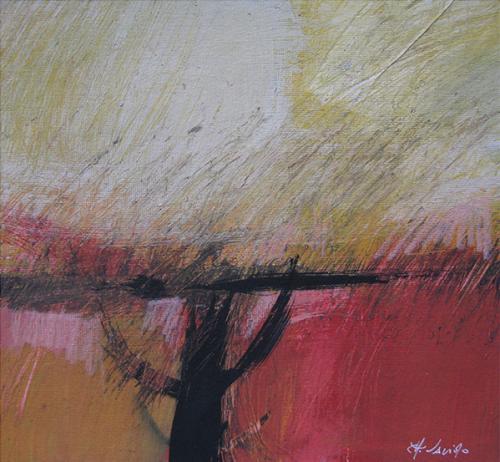 In alto la Nebbia  by  Rino Valido (born 1947)