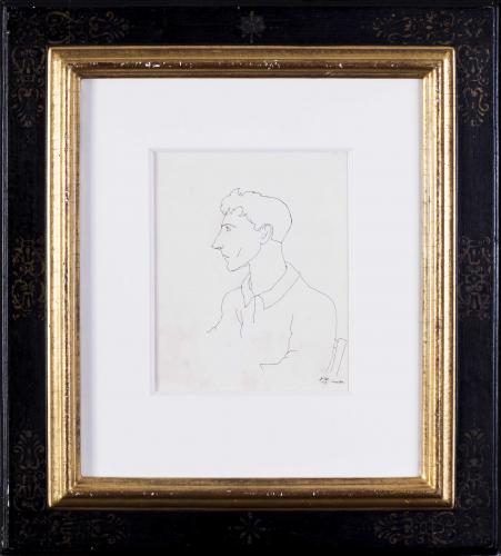 Jean Cocteau (French, 1889 - 1963), Self Portrait
