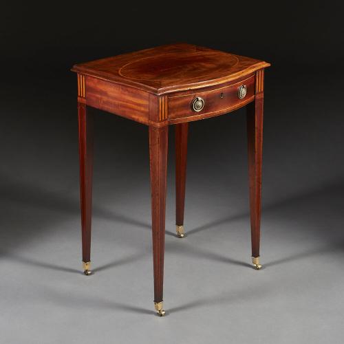 A 19th Century Serpentine Occasional Table
