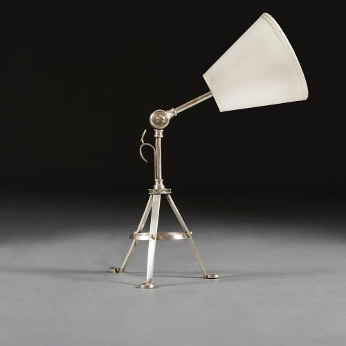 A Benson Tripod Lamp