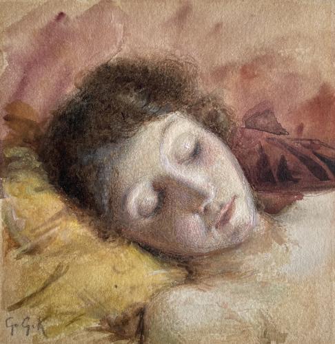George Goodwin Kilburne, Sleeping