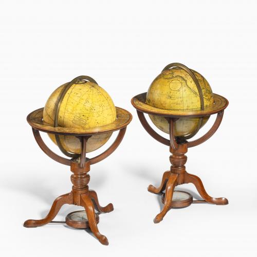9 inch table globes by Cary