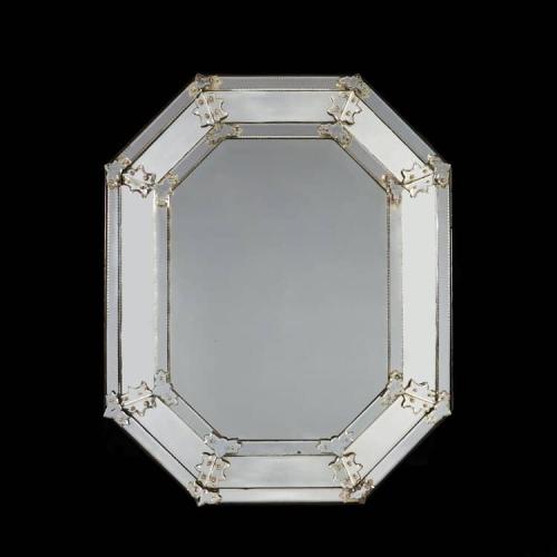 A Fine Octagonal Murano Mirror