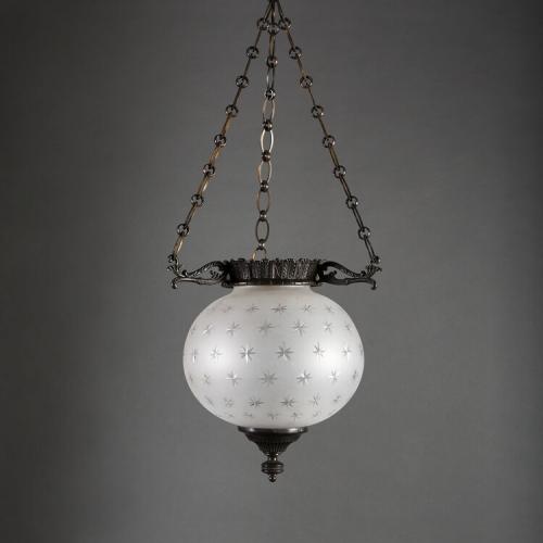 An Unusual William IV Globe Lantern