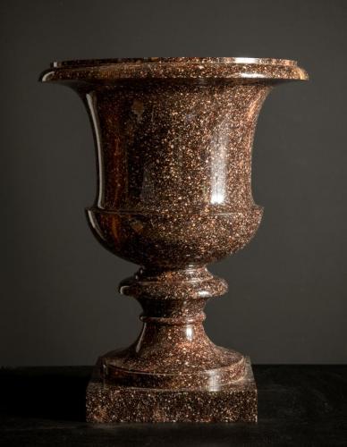 Masterpiece Grand Porphyry Vase, Swedish Circa 1790 