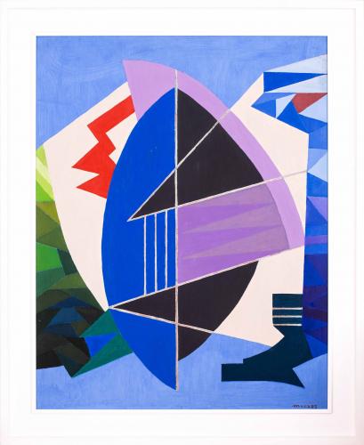 Jozef Mees (Belgian, 1898 – 1987), Abstract Forms