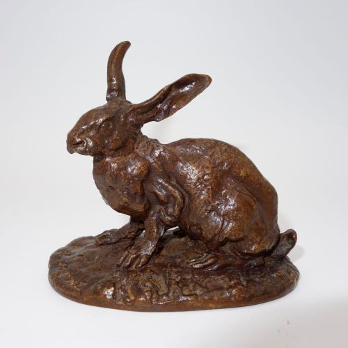 Pierre-Jules Mene (1810-1879), Sitting Rabbit
