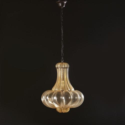 A Murano Glass Gourd Lantern