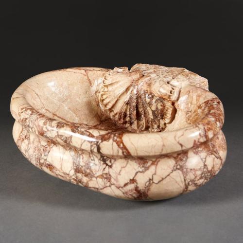 An 18th Century Pink Marble Basin