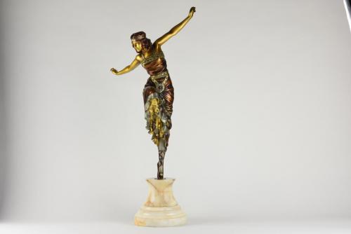 Paul Philippe Art Deco bronze Russian Dancer