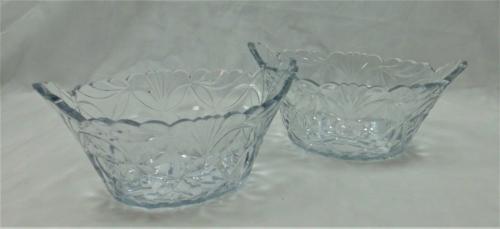 oval glass bowls