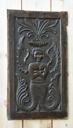 French Carved Panel