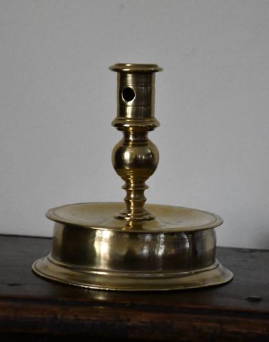 Flemish Brass Candlestick