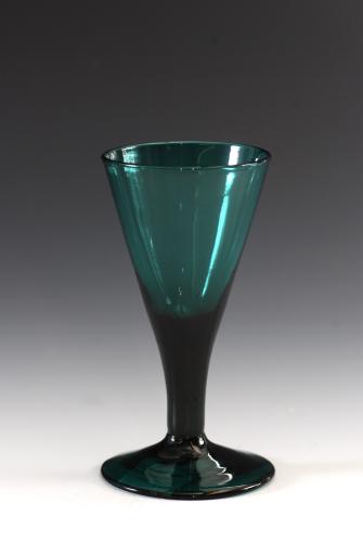 green wineglass