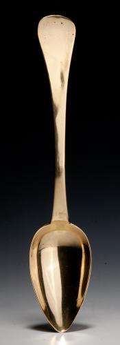 Silver Form Brass Spoon
