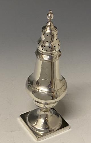Georgian silver caster James Mince 1802