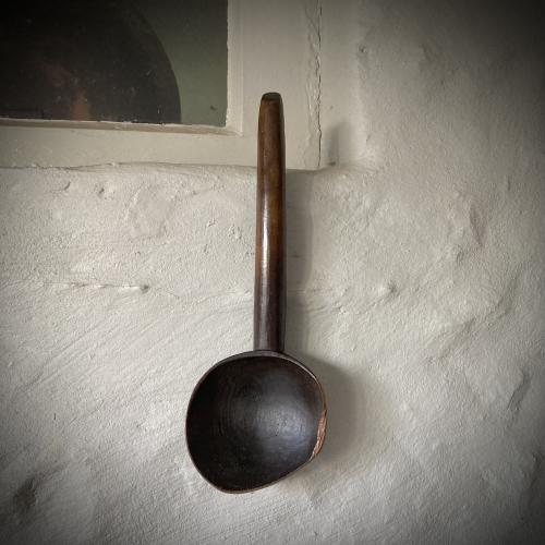 19th century Welsh sycamore ladle