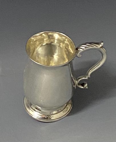 Peter and Ann Bateman silver mug tankard 1797