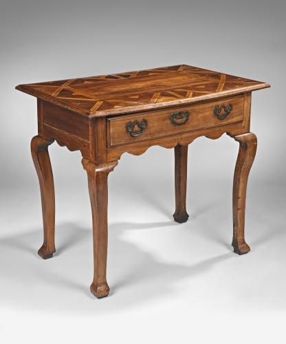 George II Irish fruitwood side table