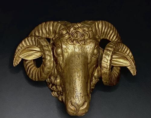 Gilded Rams Head