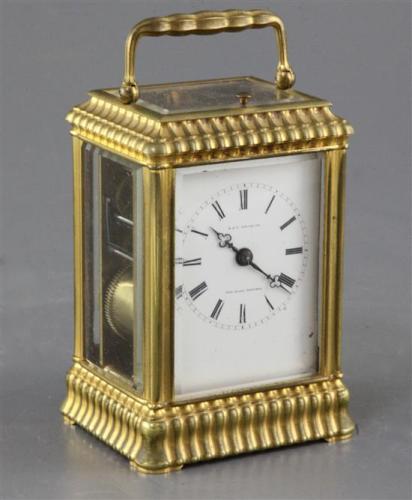 Henri Jacot Gorge Carriage Clock