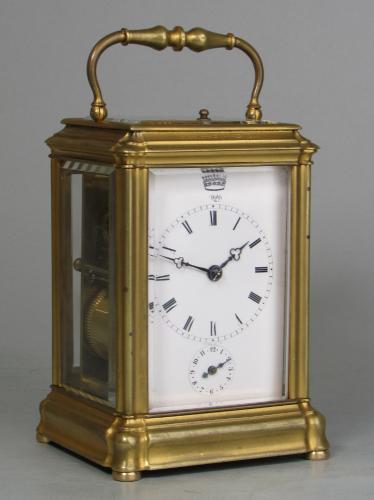 Moser carriage clock