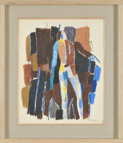 Keith Vaughan "Standing Figure" 1960 
