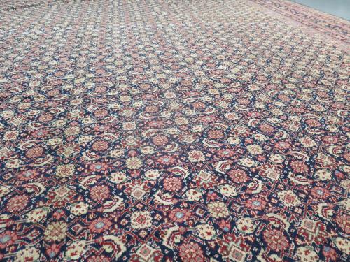 Striking Senneh carpet circa 1890