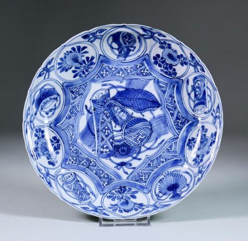 A Fine Chinese Blue and White Kraak Dish