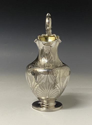 Reily and Storer silver jug 1840