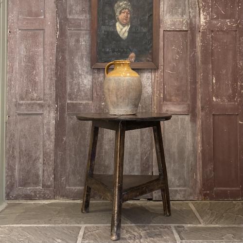 19th century Welsh painted cricket table