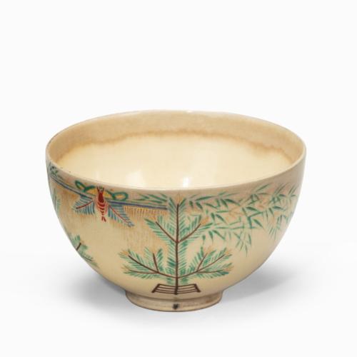 Satsuma earthenware tea bowl