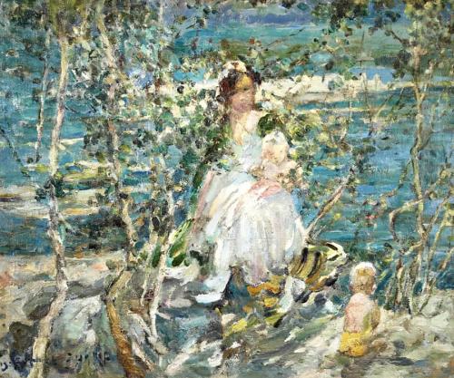 Springtime by the River, Dorothea Sharp