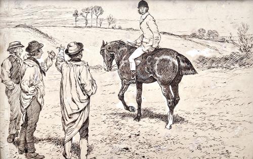 Alfred Chantrey Corbould - "Which Way?"