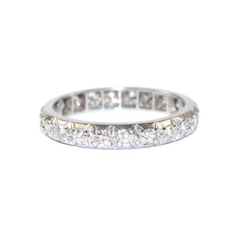 Diamond Eternity Ring circa 1950 size M