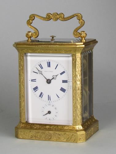 Paul Garnier Paris carriage clock