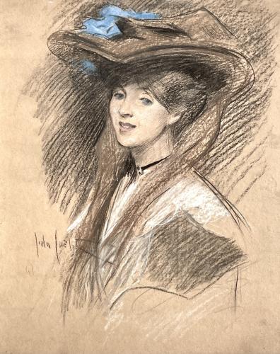 John da Costa - Portrait of the Artist's Wife