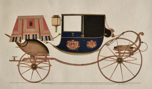Samuel Hobson - Early 19th Century Design for a Carriage