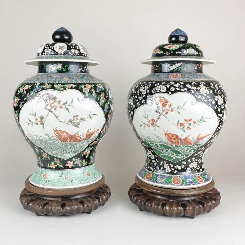19th Century Chinese jars