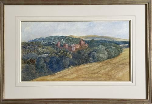 Naworth Castle, Cumbria by The Hon Maude Stanley